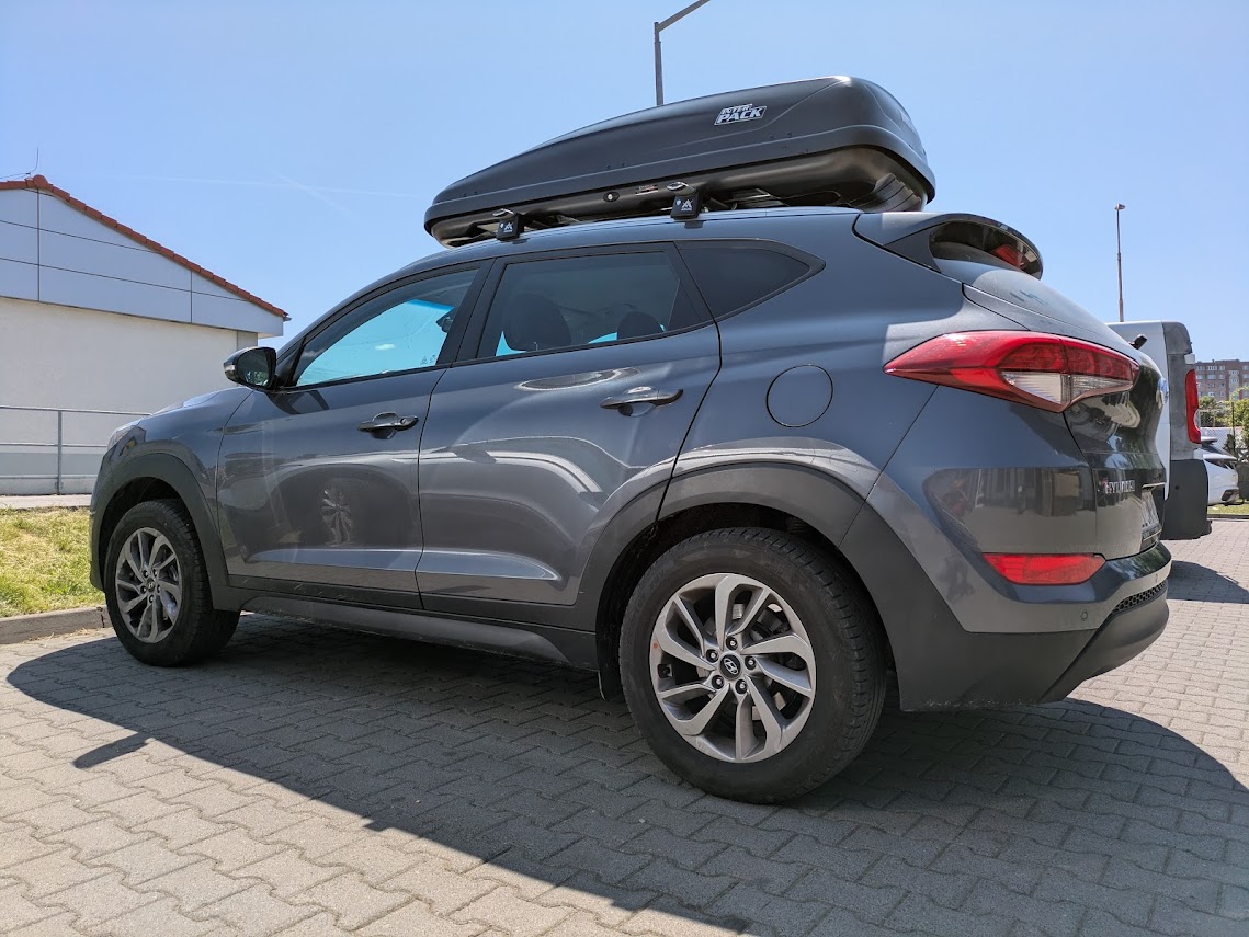 Box dachowy Interpack Traxer Hyundai Tucson